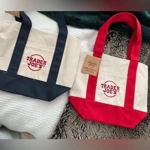 (RED ONLY) TRADER JOE’S MINI TOTE BAG